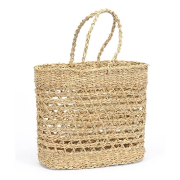 Open Weave Seagrass Bag