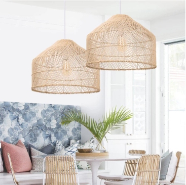 DaLat Rattan Hanging Lampshade