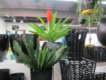 Recycled rubber baskets