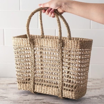 Seagrass shopping bags