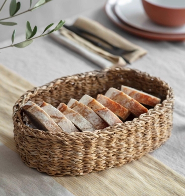 Seagrass Oval Basket