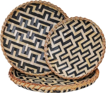 Bamboo Woven Trays