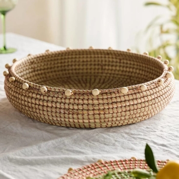 Seagrass Woven Bowl