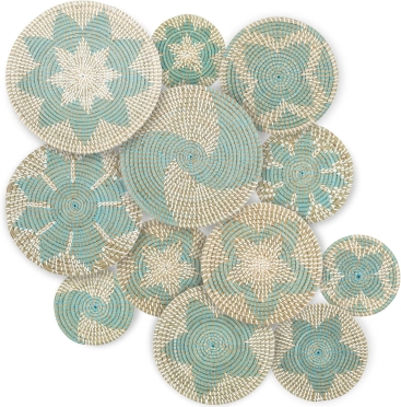 LOIRE SEAGRASS WALL PLATES