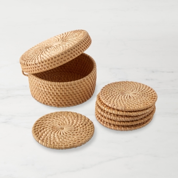 Rattan Woven Coasters