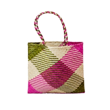 Woven Palm Leaf Bag