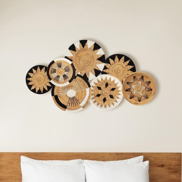 COLN WATER HYACINTH WALL PLATES